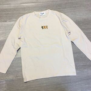 HA/622 Coniglio コニーリョ 長袖Tシャツ ロンT 140サイズ サンドカラー クリックポスト発送可能 子供服