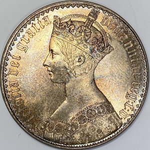 ヴィクトリア女王 1847年 ゴシッククラウン アンデシモ