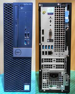 DELL OptiPlex 5060 i5-8500 3.0GHz/8GB/M.2 SSD512GB/64bit/Win11Pro 中古