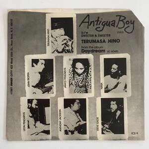 US EP/Terumasa Hino/日野皓正[Sweeter & Sweeter / Antigua Boy]Inner City Records ICS 9,1981