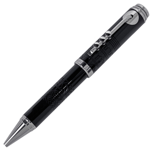 モンブラン MONTBLANC マイルス デイヴィス スペシャル エディション ボールペン メンズ プラスチック ブラック シルバー レディー 中古