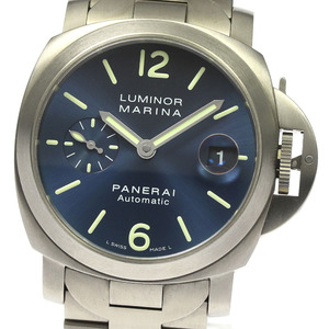 パネライ PANERAI PAM00283 ルミノール マリーナ デイト 自動巻き メンズ 良品 箱付き_811925