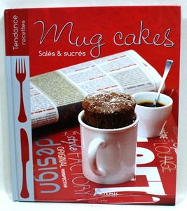 洋書　お菓子レシピ本　mug cakes　フランス語