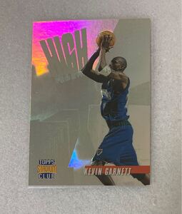 超レア Kevin Garnett High Riser HR6 Topps Stadium Club 1997 パラレル インサート レジェンド レア NBA カード