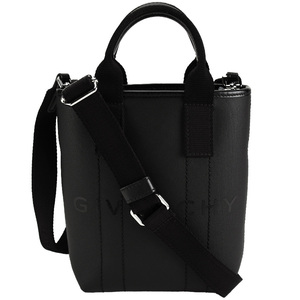 ジバンシィ GIVENCHY G-Essentials Gエッセンシャルズ スモール トートバッグ BKU03SK1PH 黒 ブラック 2way ショルダー ハンドバッグ 中古