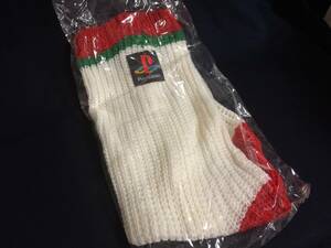 【非売品】プレイステーション クリスマス靴下 クリスマスプレゼントを入れる例のアレ ビンテージ レア 当時物 ニット製