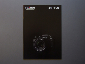 【カタログのみ】FUJIFILM 2020.03 X-T4 検 XF XC FUJINON LENS 富士フイルム