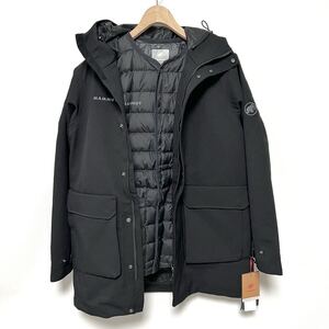 XS/S マムート 3way 取り外せる インナー ダウン 防水 ロゼグ 3 イン 1 ハードシェル コート MAMMUT Roseg 3in1 HS Coat ジャケット 刺繍