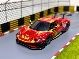 Burago 1/43 Ferrari 296 GT3 2022 #71　フェラーリ　ルマン　ブラーゴ　ミニカー