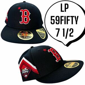 祝★ドジャース優勝記念大量大放出〜！新品71/2ボストン・レッドソックス　LP 59FIFTY 73/8 NEW ERA ニューエラ　ロープロファイル　REDSOX