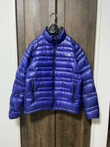 定価34,560円 即決 THE NORTH FACE FLASH JACKET ノースフェイス フラッシュジャケット インナー ダウン 青紫 紫 Lサイズ ND18003