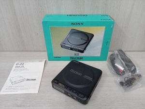 動作確認済 SONY D-22 Discman CDコンパクトプレーヤー