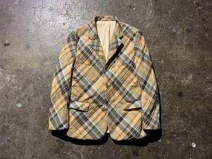 COMME des GARCONS HOMME PLUS 97AW 中綿入りバイアスチェックコート AD1997 コムデギャルソンオムプリュス PJ-04037 90s バイアス期