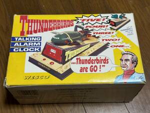 WESCO サンダーバード２号 トーキングアラームクロック 「5-4-3-2-1 THUNDERBIRDS ARE GO！」　