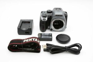 ☆ ショット数2,237回 ☆ PENTAX K-70 ボディ シルバー ■ほぼ新品■