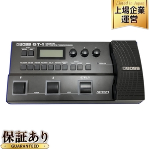 BOSS ボス GT-1 GUITAR EFFECTS PROCESSOR マルチエフェクター ギター エフェクター 音響機材 中古 良好 O9558175