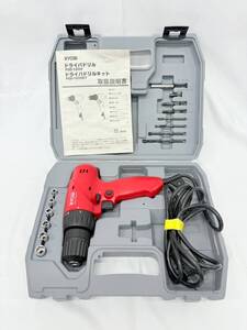 D7387*1　簡易動作OK　RYOBI　リョービ　ドライバドリル　FDD-1010　コンパクト　電動工具　DIY　ケース付き