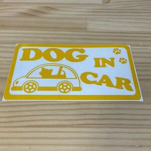 DOG IN CAR 03 チワワ スムース ステッカー 216 #oFUMI