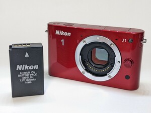 ★訳あり美品★ Nikon ニコン Nikon1 J1 ボディ #55#r#A1296