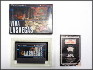 動作品 任天堂/Nintendo VIVA LASVEGAS ビバラスベガス ファミリーコンピューター ファミコン FC 箱説あり