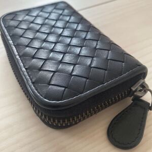 極美品！大人気！送料込み！ BOTTEGA VENETA ボッテガヴェネタ コンパクトウォレット コインケース 小銭入れ ミニ財布 イントレチャート