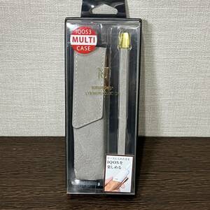 S２7★アイコスケース★ナチュラルデザイン電子タバコIQOS用ケース Fleur IQOS3MULTI グレー　タバコケース　ハンドメイド等