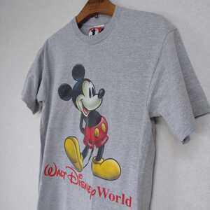 ディズニーワールド ミッキー Tシャツ グレー SM