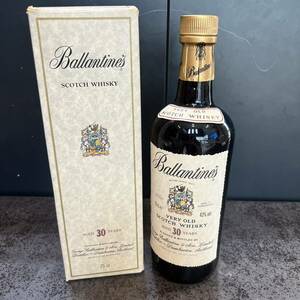 古酒 Ballantines バランタイン 30年 VERY OLD スコッチウィスキー 750ml 43% 未開栓 BALLANTINE scotch whisky