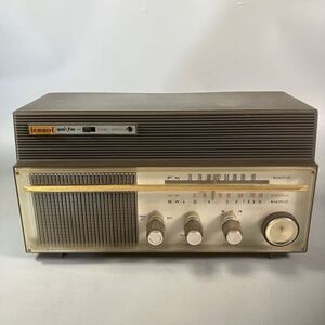 F2-382 TRIO AF255 AM/FM 真空管ラジオ 通電ジャンク品