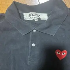 PLAY COMME des GARÇONS ブラックポロシャツ M