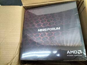 Minisforum HX100G ミニズフォーラム ミニPC最強スペック Ryzen 7 7840HS Radeon RX 6600M ゲーミングPCから動画編集に最適