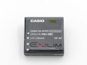 【送料140円】00929 CASIO NP-40 純正 バッテリー【アットカメラ】