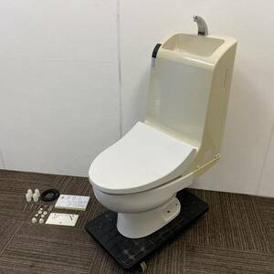 【中古】リモコン付TOTO 「床排水」 ウォシュレット一体形便器 TCF902LER #NG2(ホワイトグレー ）☆引き取り可