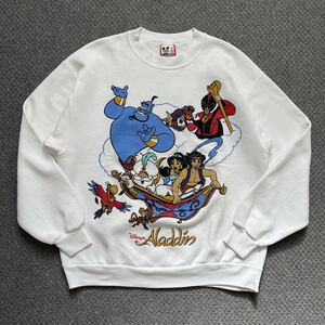 90s ディズニー アラジン スウェット USA製 超美品