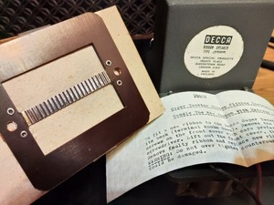 ◎Decca Ribbon Tweeter ダイアフラム《新品・送料込み》デッカ Decca London