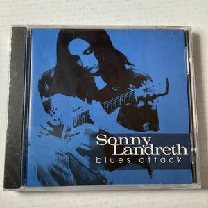 Sonny Landreth. Blues Attack. US盤未開封 サニーランドレス 1996年AVIレコード AVI CD 8001.スライドギター,ケイジャン,ブルース
