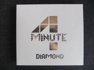 CDアルバム-4　　　4Minute　　DIAMOND 　フォーミニッツ　　2枚組　フォトブック付き　　歌手　音楽　韓国　アイドル