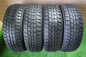 中古タイヤ DUNLOP WINTERMAXX WM02 175/55R15 75Q TANK ルーミー カプチーノ ソリオ トール 等 スタッドレス 送料込み A263