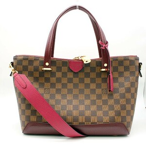 LOUIS VUITTON ルイヴィトンダミエ　　ハイドパーク 2WAY トートバッグ N41015フューシャ