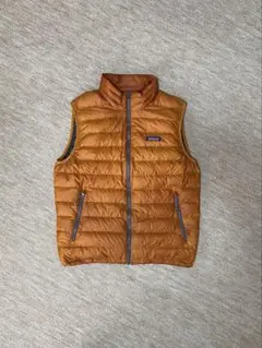 Patagonia ダウンセーターベスト　オレンジ　Mサイズ