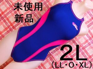 LL ( 2L / O / XL ) 横浜サクラスイミングスクール 【 新品 / 未使用 】 女子 指定 水着 / フットマーク footmark スクール水着 競泳水着