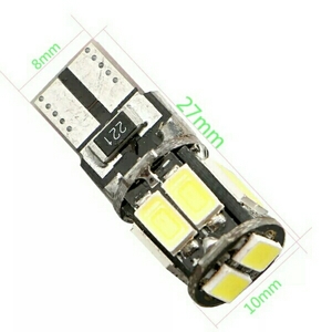 2個セット T10 LED SMD5630 10連 ポジション ナンバー