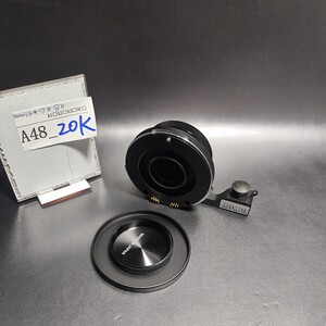 「A48_20K」Canon　B4/EX　CONVERTER　LCV-41E　レンズアダプタ　動作品(240708)