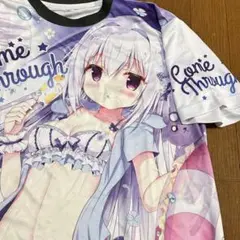 あずみ一樹　Come　Through フルグラTシャツ　美少女　萌え　Anime