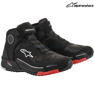 在庫あり アルパインスターズ シューズ 2611820 CR-X DRYSTAR RIDING SHOE BLACK CAMO RED(993) サイズ:10/27.5cm