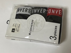 CONVERSE コンバース ボクサーパンツ Lサイズ 84-94㎝ 3 pieces 展示未使用品