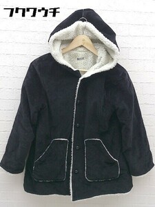 ■ ◎ BEAMS BOY ビームスボーイ 長袖 コート ブラック レディース