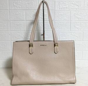 no30713 -G FURLA フルラ 本革 レザー 肩掛けショルダー トート バッグ 通勤 通学 A4収納可能