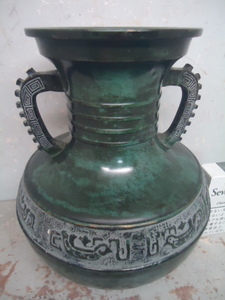 　花瓶（真鍮製・三星堂）