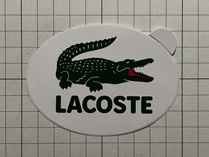 その1 ビンテージ ラコステ LACOSTE ステッカー ロゴ 広告 ワニ コムデギャルソンシャツ 海外 BEAMS ビームス +Je